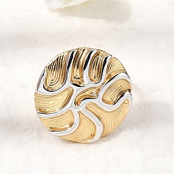 304 Stainless Steel Finger Rings for Women&nbsp;RJEW-A093-01GP