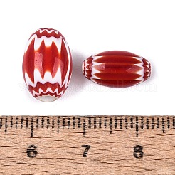 Handmade Millefiori Glass Barrel Beads&nbsp;LA-N002-04A