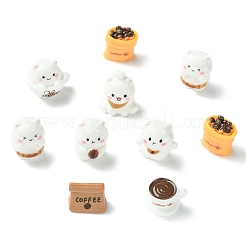 40Pcs 8 Styles Resin Display Decoration&nbsp;AJEW-CJ0001-84