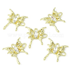 Rack Plating Alloy Connector Charms&nbsp;FIND-YW0001-93C
