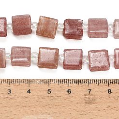 Natural Strawberry Quartz Beads Strands&nbsp;GG-F802-B16-01