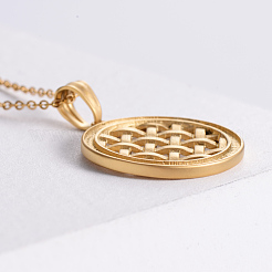 Vintage Punk Bohemian Stainless Steel Chinese Knot Pendant Necklaces for Women Men&nbsp;VU1484