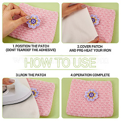 12Pcs Polyester Clothing Patches&nbsp;PATC-TAC0012-001