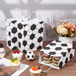 Rectangle Paper Gift Bags with Handle&nbsp;ABAG-WH20001-10D