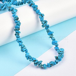 Natural Magnesite Beads Strands&nbsp;TURQ-P001-02A-03