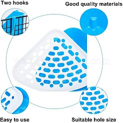Plastic Small Animal Triangle Toilet Trainer Corner&nbsp;AJEW-GA0001-34B