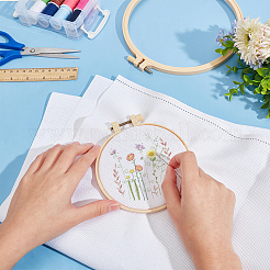 14CT Cotton Cross-stitch Fabric&nbsp;DIY-WH0021-13A