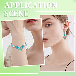 60Pcs Synthetic Turquoise Beads&nbsp;G-SC0002-95