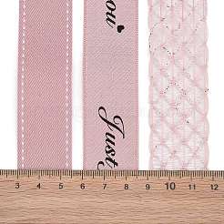 9 Yards 3 Styles Polyester Ribbon&nbsp;SRIB-A014-B01