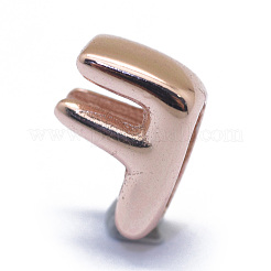 925 Sterling Silver European Beads&nbsp;STER-E064-01F-RG