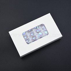 ポインテッド バック電気メッキ ファセット ガラス ペンダント  ティアドロップ  ライラック  16x11.5x6mm  穴：1.4mm&nbsp;EGLA-N006-050B