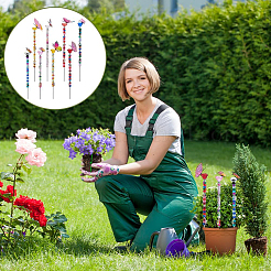 DIY Beaded Garden Stake Kit&nbsp;DIY-OC0015-63