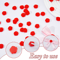 80Pcs Opaque Resin Cabochons&nbsp;RESI-DC0001-61A