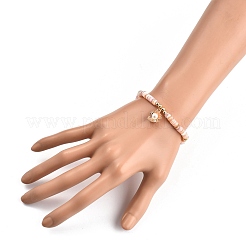 Stretch Charm Bracelets&nbsp;BJEW-JB05368-01