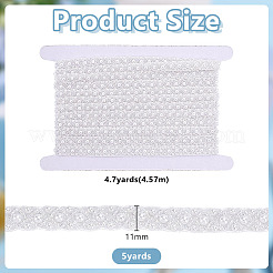 4.7Yards Plastic Beads Ribbon&nbsp;OCOR-HY0001-84B