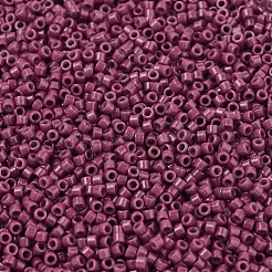MIYUKIデリカビーズ  シリンダー  日本製シードビーズ  11/0  （db2355)デュラコート不透明染梅梅  1.3x1.6mm  穴：0.8mm  約2000PCS /ボトル  10 G /ボトル&nbsp;SEED-JP0008-DB2355