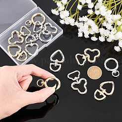 12Pcs 3 Style Alloy Swivel Clasps&nbsp;FIND-WR0003-61