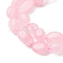 Natural Rose Quartz Beads Strands&nbsp;G-K395-A01-02