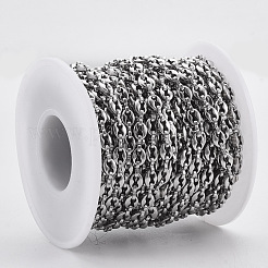 Tarnish Resistant 304 Stainless Steel Coffee Bean Chain&nbsp;STAS-R100-35