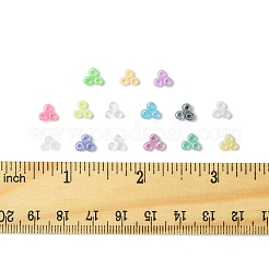225g15色ガラスシードビーズ  セイロン  ラウンド  ミックスカラー  2mm  穴：1mm  約15g /カラー&nbsp;SEED-FS0001-35