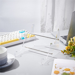 2-Tier Transparent Acrylic Keyboard Stands&nbsp;ODIS-WH0002-32P