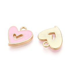 Alloy Enamel Pendants&nbsp;PALLOY-T092-27G