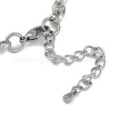 304 Stainless Steel Rolo Chain Bracelets for Men Women&nbsp;BJEW-G725-03P