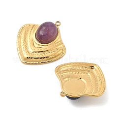 Natural Mixed Gemstone Pendants&nbsp;STAS-F312-05G