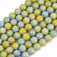 Handmade Lampwork Beads Strand&nbsp;LAMP-B056-8mm-15