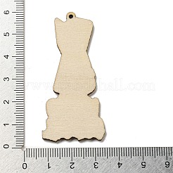 Wood Pendant&nbsp;WOOD-H107-04-10