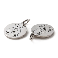 Non-Tarnish 304 Stainless Steel Charms&nbsp;STAS-D050-07P-08