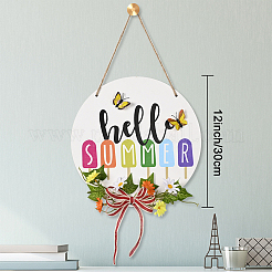 Wooden Pendant Decorations&nbsp;WOOD-WH0107-78