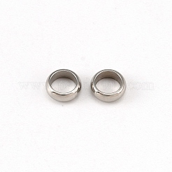 304 Stainless Steel Crimp Beads&nbsp;LS-STAS-WH0029-06C-01