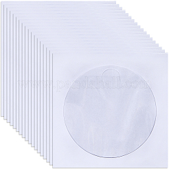 100Pcs Square Paper Disc Storage Bags&nbsp;ABAG-CP0001-16