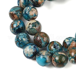 Dyed Natural Regalite/Imperial Jasper/Sea Sediment Jasper Beads Strands&nbsp;G-B124-C01-21