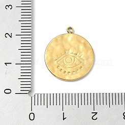 304 Stainless Steel Pendants&nbsp;STAS-L022-441G-01