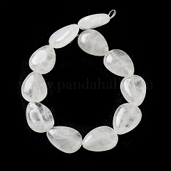 Natural Quartz Crystal Beads Strands&nbsp;G-P528-L23-01