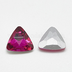 Pointed Back Glass Rhinestone Cabochons&nbsp;RGLA-T087-10mm-09