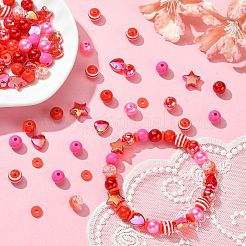 Valentine's Day DIY Beads Jewelry Making Finding Kit&nbsp;DIY-CJ0002-29