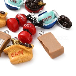 Opaque Resin Pendants&nbsp;RE-CBA6149-01