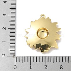 Rack Plating Brass Pendants&nbsp;KK-G515-39B-G