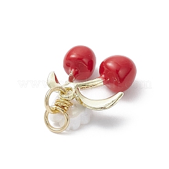 Alloy Enamel Pendants&nbsp;PALLOY-JF04429