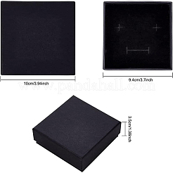 Kraft Paper Cardboard Jewelry Boxes&nbsp;CBOX-BC0001-15B