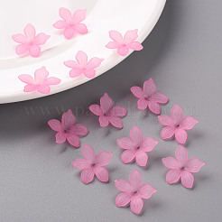 Frosted Acrylic Bead Caps&nbsp;MACR-S371-05A-704