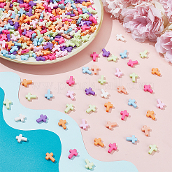 500Pcs Opaque Acrylic Beads&nbsp;SACR-HY0001-11