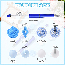 DIY Plastic Beadable Pens Making Kits&nbsp;DIY-YW0012-25B