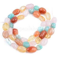 Natural Mixed Gemstone Beads Strands&nbsp;X-G-S359-153