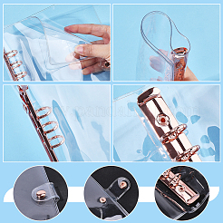 PVC Loose-leaf Notebook Cover&nbsp;AJEW-CP0011-70B