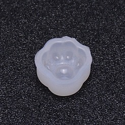 DIYペンダントシリコンモールド  イヤリング作りに  レジンキャストペンダントモールド  UVレジン用  エポキシ樹脂ジュエリー作り  足跡  ホワイト  10x10x6mm&nbsp;DIY-TAC0008-66