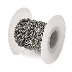 304 Stainless Steel Rolo Chains&nbsp;CHS-B015-10P